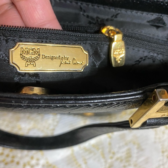 AUTHENTIC MCM MINI LEATHER HANDBAG - Picture 5 of 16
